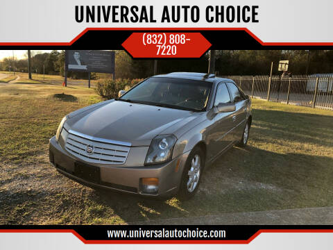 2007 Cadillac CTS for sale at UNIVERSAL AUTO CHOICE in Houston TX