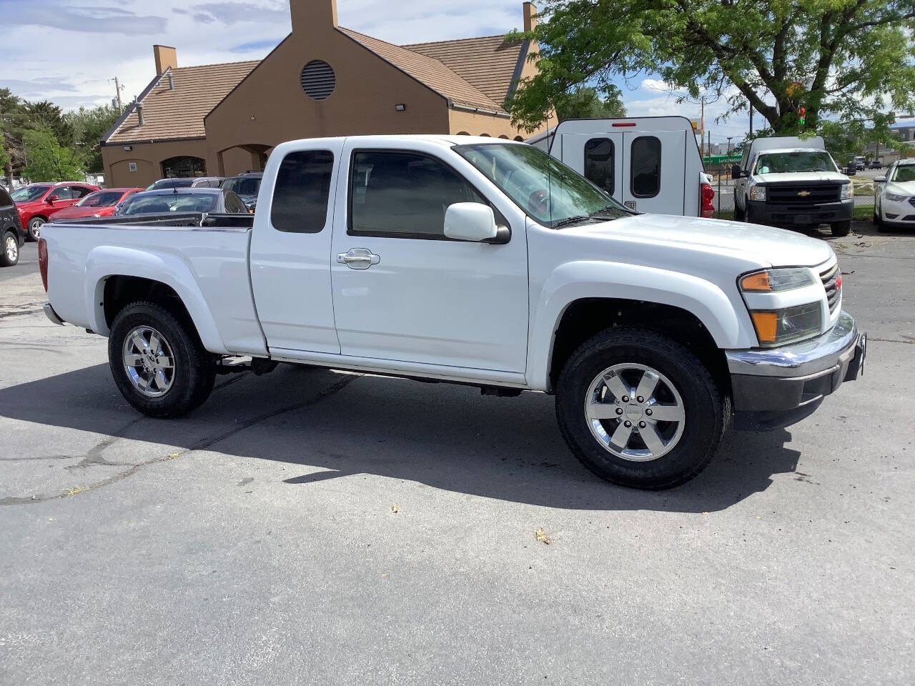 White 2011 GMC Canyon SLE-1 4x4 SLE-1 4dr Extended Cab 1