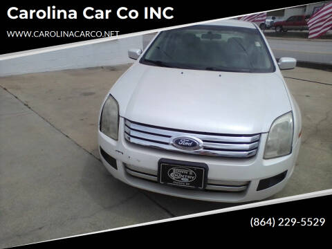 2009 Ford Fusion for sale at Carolina Car Co INC in Greenwood SC