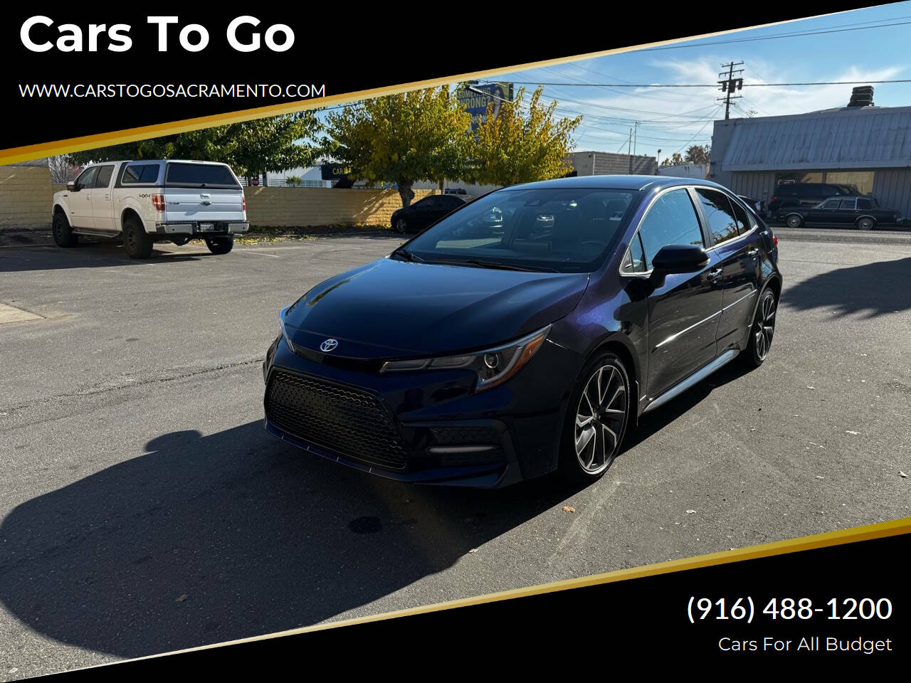 2020 Toyota Corolla for sale at Cars To Go in Sacramento, CA