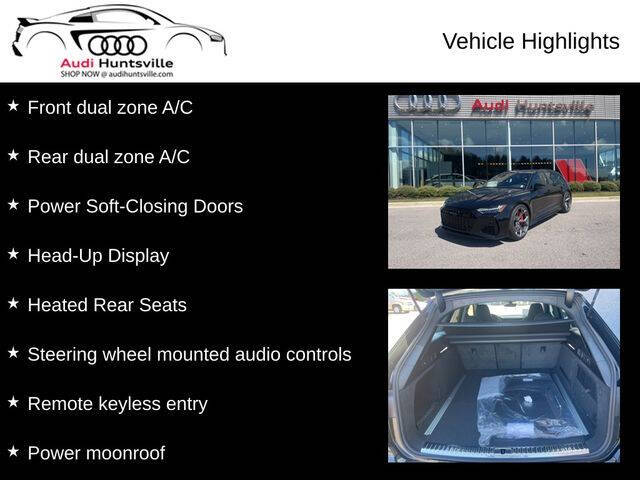 2026 Audi RS 6 Avant performance 4.0T quattro Avant