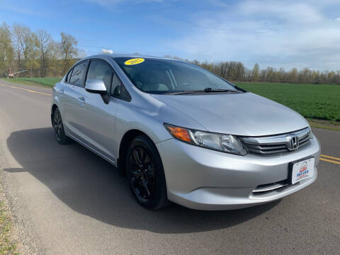 2012 Honda Civic for sale at M AND S CAR SALES LLC in Independence OR