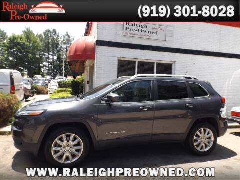 2015 Jeep Cherokee for sale at Raleigh Pre-Owned in Raleigh NC