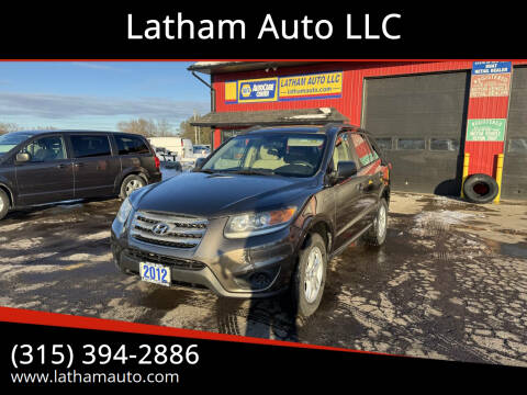 2012 Hyundai Santa Fe for sale at Latham Auto LLC in Ogdensburg NY