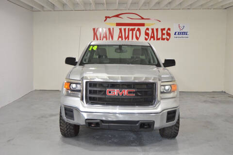 2014 GMC Sierra 1500 for sale at Kian Auto Sales in Sacramento CA
