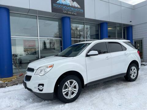 2012 Chevrolet Equinox for sale at Rocky Mountain Motors LTD in Englewood CO