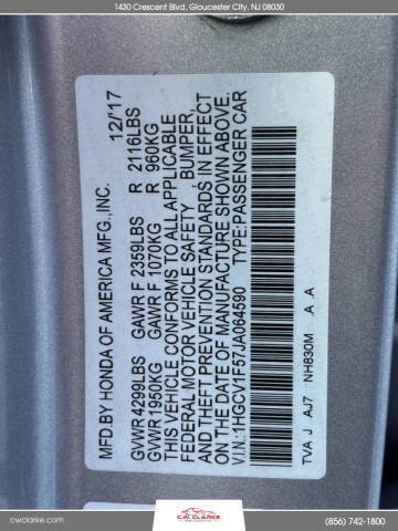 2018 Honda Accord EX-L