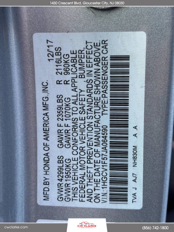 2018 Honda Accord EX-L