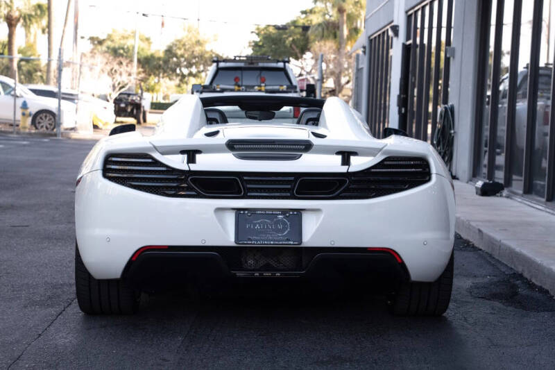 2013 McLaren MP4-12C Spider