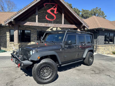 2017 Jeep Wrangler Unlimited for sale at Auto Solutions in Maryville TN