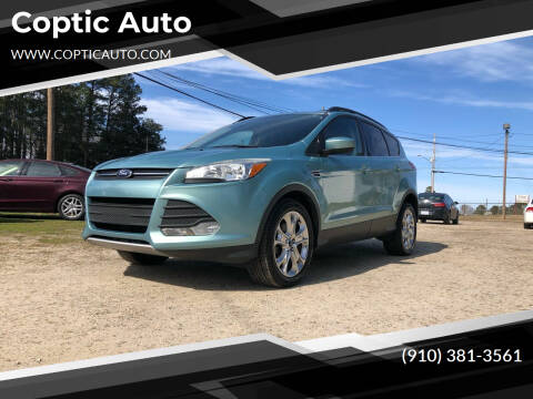 2013 Ford Escape for sale at Coptic Auto in Wilson NC