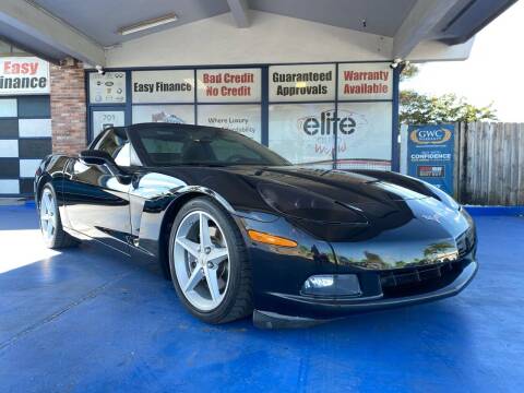 2013 Chevrolet Corvette for sale at ELITE AUTO WORLD in Fort Lauderdale FL