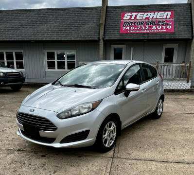 2015 Ford Fiesta for sale at Stephen Motor Sales LLC in Caldwell OH