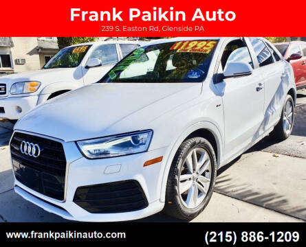 2018 Audi Q3 for sale at Frank Paikin Auto in Glenside PA