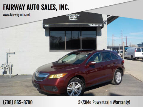 2013 Acura RDX for sale at FAIRWAY AUTO SALES, INC. in Melrose Park IL