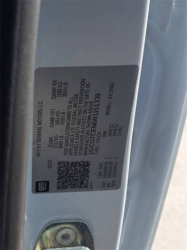 2022 Chevrolet Colorado