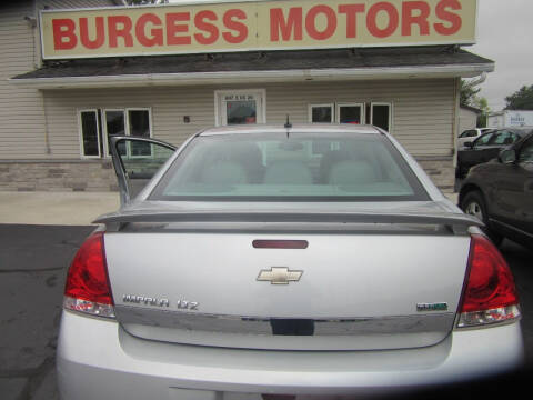 2011 Chevrolet Impala for sale at Burgess Motors Inc in Michigan City IN
