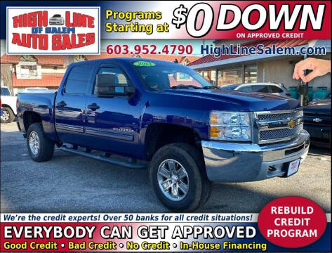 2013 Chevrolet Silverado 1500 for sale at High Line Auto Sales of Salem in Salem NH