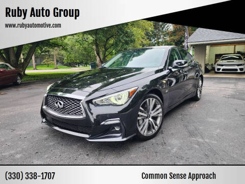 2020 Infiniti Q50 for sale at Ruby Auto Group in Hudson OH