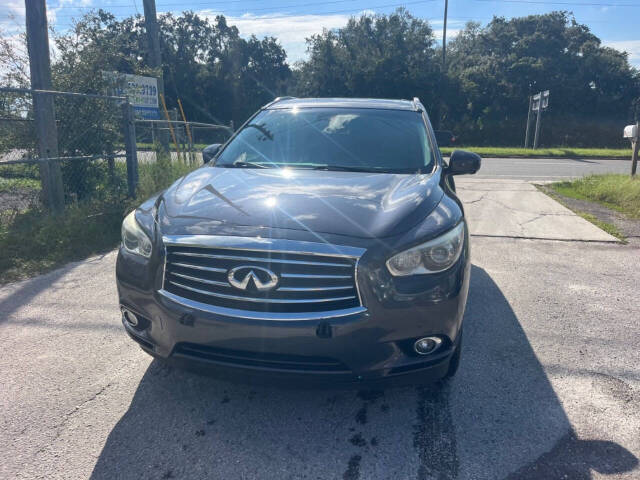 2014 INFINITI QX60 for sale at Hobgood Auto Sales in Land O Lakes, FL