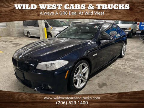 2013 BMW 5 Series for sale at Wild West Cars & Trucks in Seattle WA