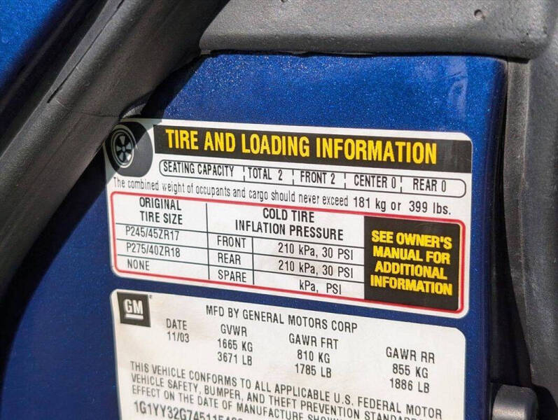 2004 Chevrolet Corvette