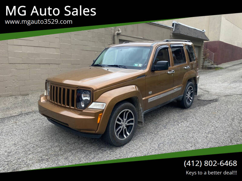 2011 Jeep Liberty for sale at MG Auto Sales in Pittsburgh PA