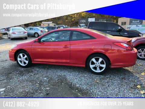 2004 Toyota Camry Solara for sale at Compact Cars of Pittsburgh in Pittsburgh PA