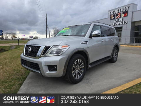 2019 Nissan Armada for sale at Courtesy Value Highway 90 in Broussard LA
