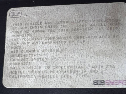 1997 Chevrolet Camaro