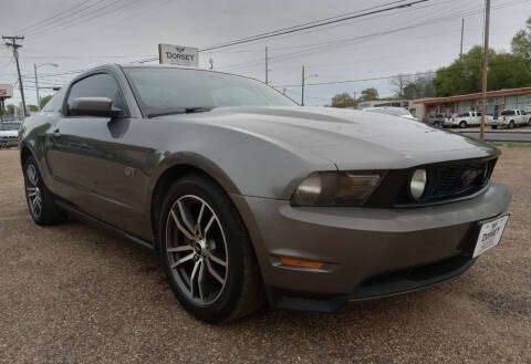2010 Ford Mustang for sale at Dorsey Auto Sales in Tyler TX