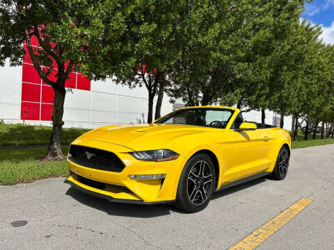 2018 Ford Mustang for sale at HIGH PERFORMANCE MOTORS in Hollywood FL