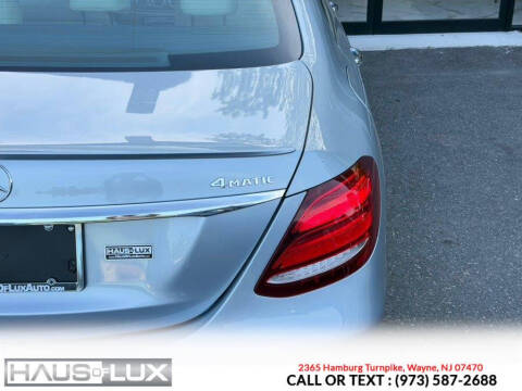 2017 Mercedes-Benz E-Class E 300 4MATIC
