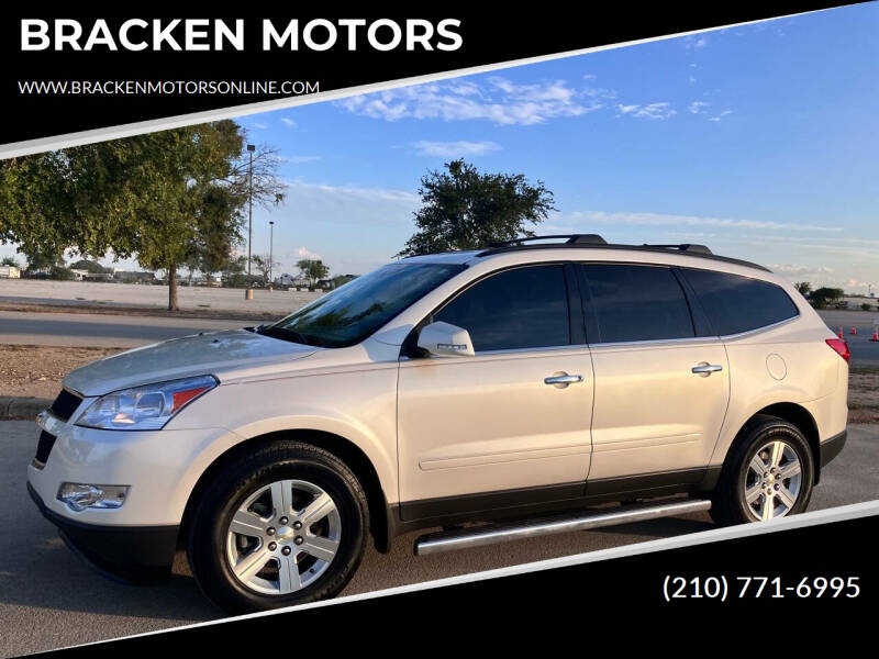 2011 Chevrolet Traverse for sale at BRACKEN MOTORS in San Antonio TX