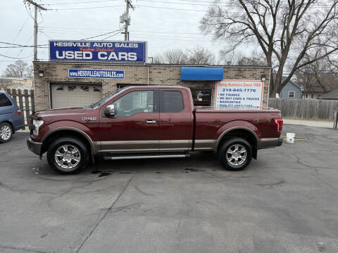 2015 Ford F-150 for sale at HESSVILLE AUTO SALES in Hammond IN