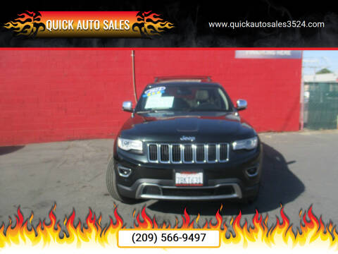 2014 Jeep Grand Cherokee for sale at Quick Auto Sales in Ceres CA