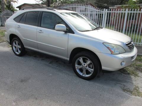 2007 Lexus RX 400h for sale at TROPICAL MOTOR CARS INC in Miami FL