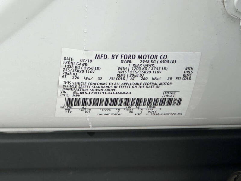 2020 Lincoln Aviator Reserve