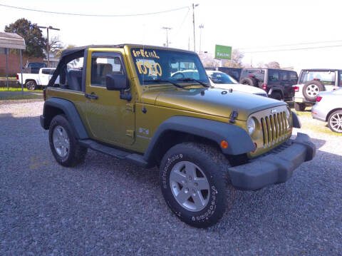 2008 Jeep Wrangler for sale at PICAYUNE AUTO SALES in Picayune MS