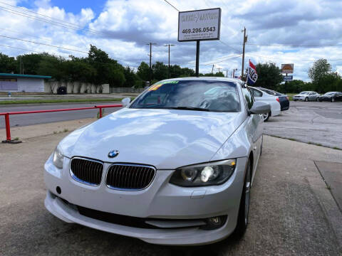 2012 BMW 3 Series for sale at Shock Motors in Garland TX