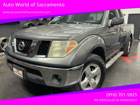 2005 Nissan Frontier for sale at Auto World of Sacramento - Elder Creek location in Sacramento CA