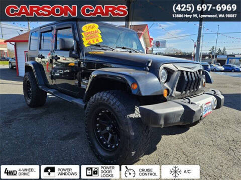 2008 Jeep Wrangler Unlimited for sale at Carson Cars in Lynnwood WA
