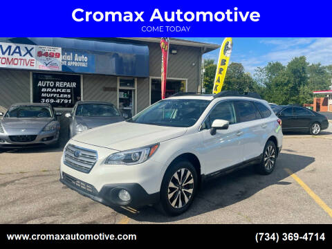 2015 Subaru Outback for sale at Cromax Automotive in Ann Arbor MI