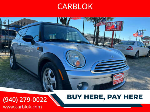 2009 MINI Cooper Clubman for sale at CARBLOK in Lewisville TX