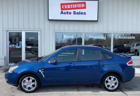 2008 Ford Focus for sale at Certified Auto Sales in Des Moines IA