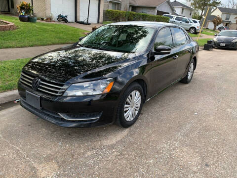 2014 Volkswagen Passat for sale at Demetry Automotive in Houston TX