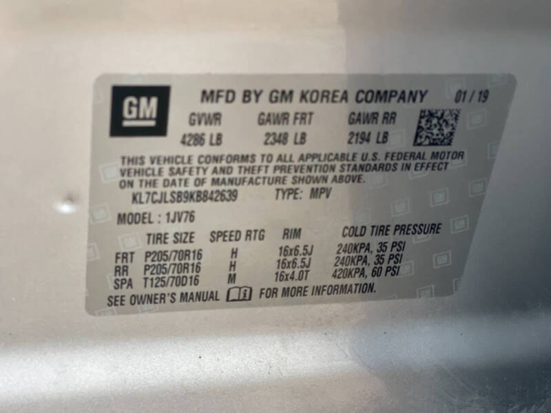 2019 Chevrolet Trax LT