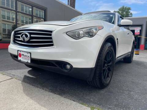 2015 Infiniti QX70 for sale at Mass Auto Exchange in Framingham MA