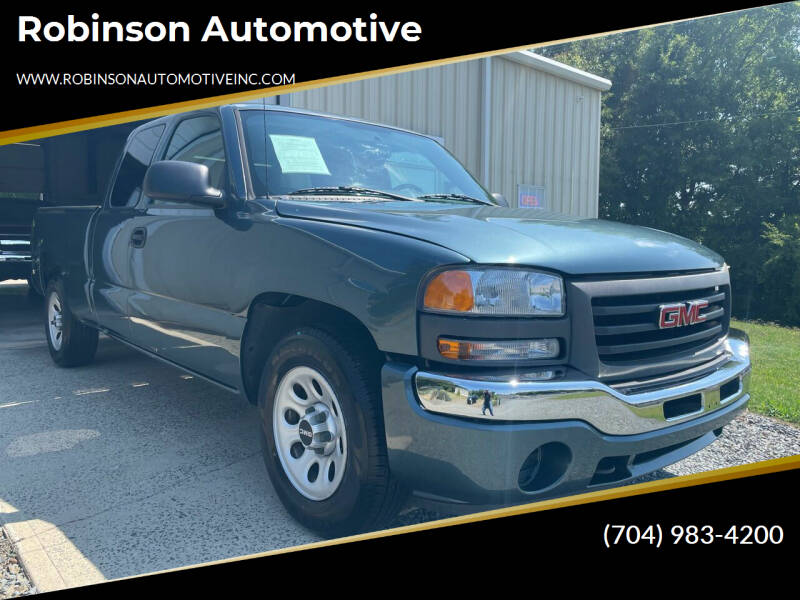 2007 GMC Sierra 1500 for sale at Robinson Automotive in Albemarle NC