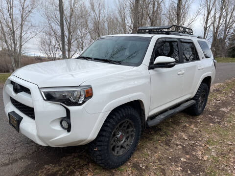 2019 Toyota 4Runner for sale at BELOW BOOK AUTO SALES in Idaho Falls ID